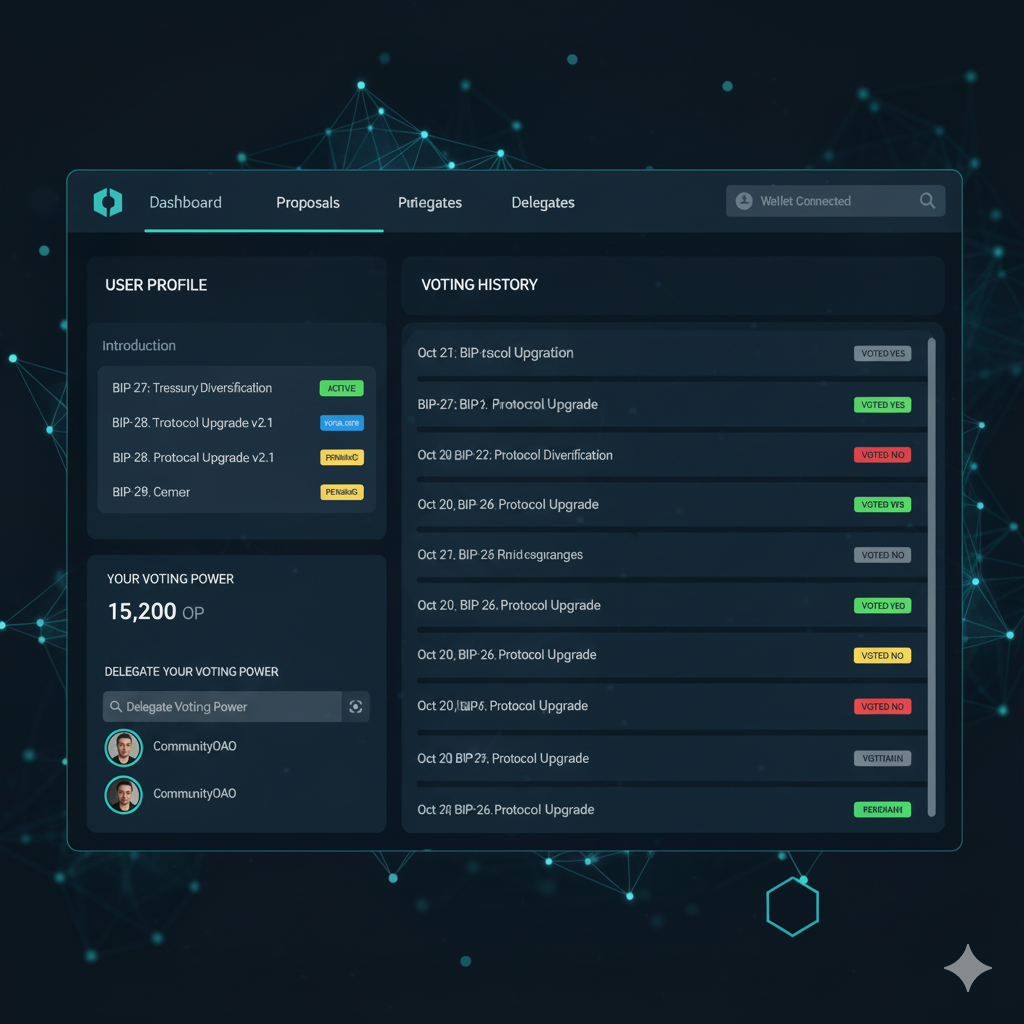 Blockchain Governance Portal